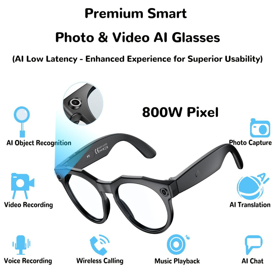 Smart Wireless Bluetooth Glasses